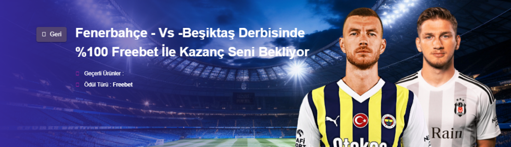 Fenerbahçe Beşiktaş Derbisinde 